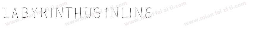 Labyrinthus Inline字体转换